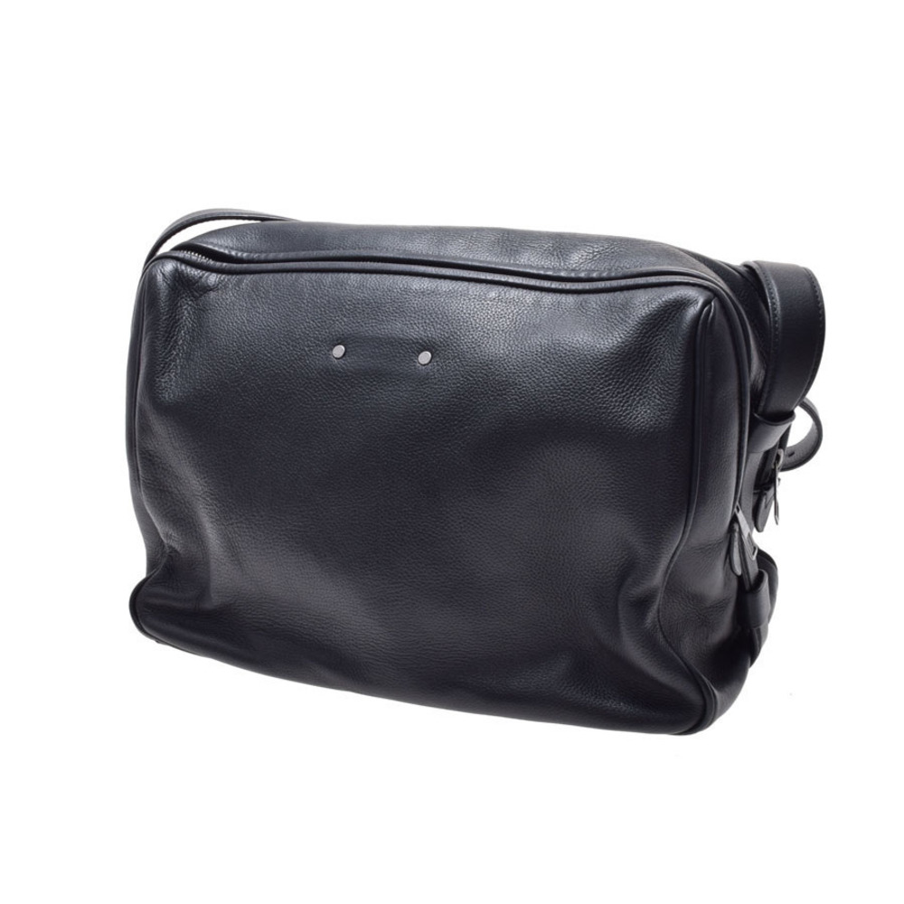 Louis Vuitton Black Bag Reporter Shoulder Taurillon Cuir